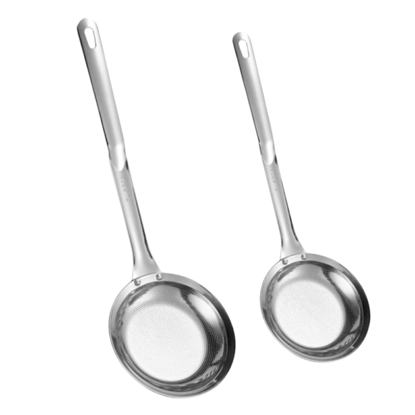 Set de 2 Site din Inox pentru Strecurare Ultra-Fină